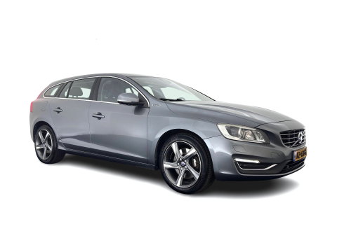 Volvo V60 2.4 D6 Twin Engine R-Design Aut. *LEATHER | XENON | MEMORY-PACK | HEATED-COMFORTSEATS | NAVI-FULLMAP | ECC | PDC | CRUISE | 17''ALU*