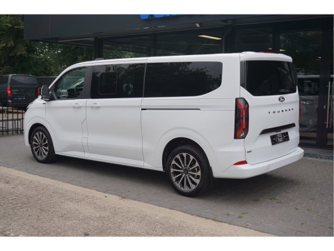 Ford Transit Custom Tourneo 340L 2.5 PHEV 233PK Titanium X PRIJS INCL. BPM Leder, 19" LM, B&O, Pano, Elec. Schuifdeur, Trekhaak!! NR. TR19