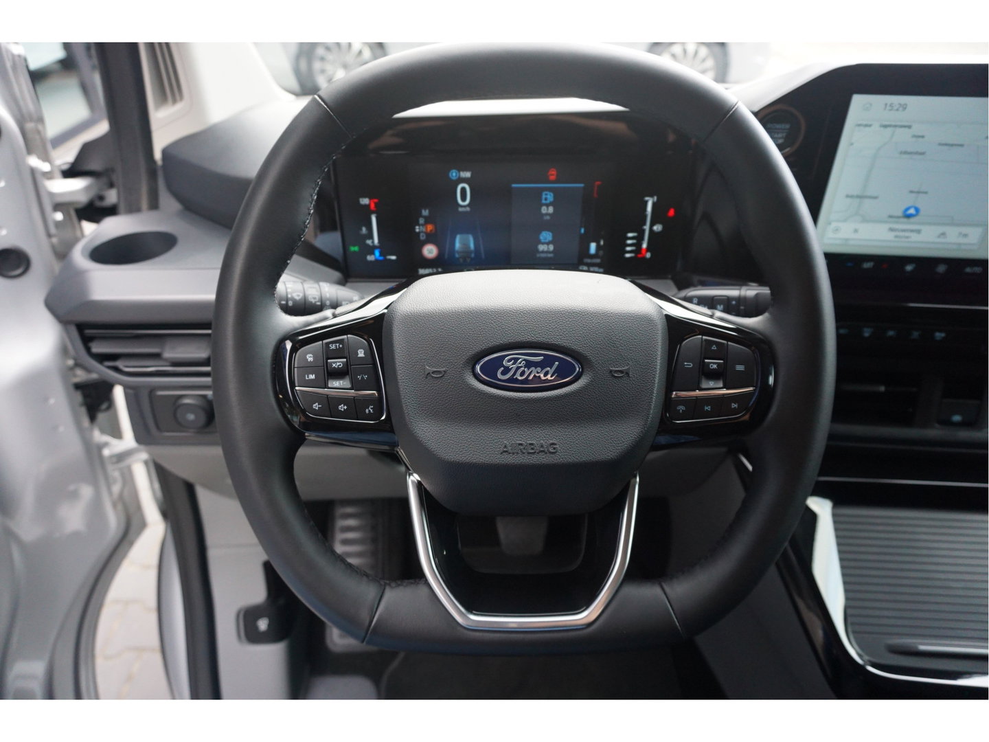 Ford Transit Custom 320S 170PK DC Sport AUT BPM VRIJ Demo!! Navi, ACC, 360° Cam, 19" LM, Elek. Schuifdeur!! NR. HK01*