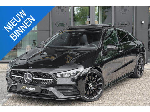 Mercedes-Benz CLA-Klasse CLA250 AMG 224pk Panoramadak Night pakket Widescreen Sfeerverlichting 19" LMV