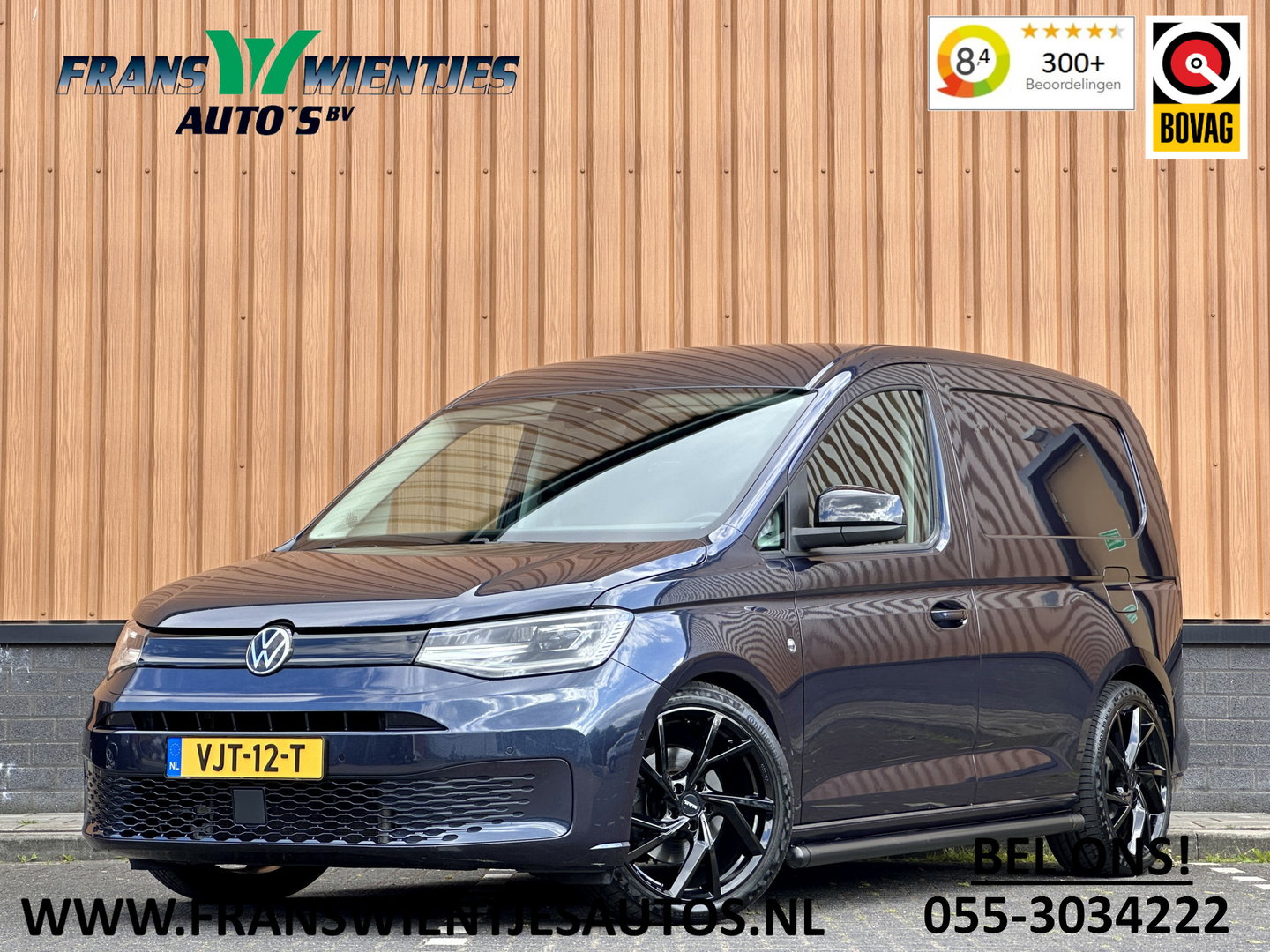 Volkswagen Caddy Cargo 2.0 TDI | ACC | Achteruitrijcamera | Parkeersensoren | Apple Carplay | Android Auto | Keyless | Verlaagd | LED |