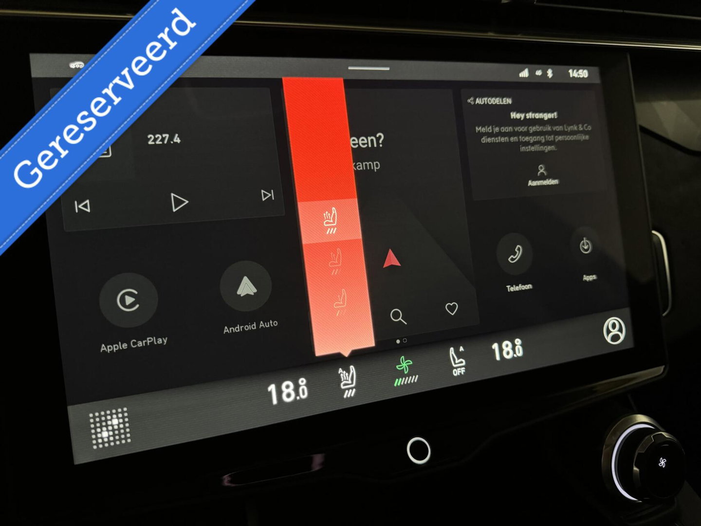 Lynk & Co 01 1.5 Plug-in Black Edition Pano Sfeer. CarPlay 360° Trekh.