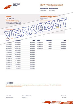 Ford EcoSport 1.0 EcoBoost Titanium, Trekhaak ,Clima, Cruise