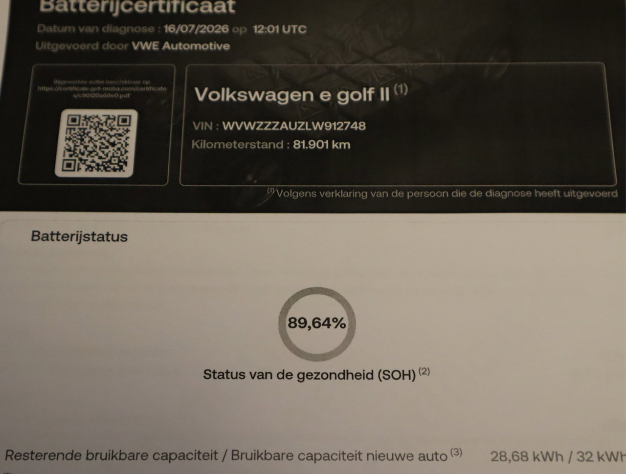 Volkswagen e-Golf