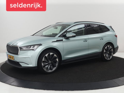 Škoda Enyaq iV 60 | SOH 92.1% | Trekhaak | Stuur/stoel verwarming | Half Leder | Cruise control | Camera | Carplay | Standkachel | Sfeerverlichting | 21''