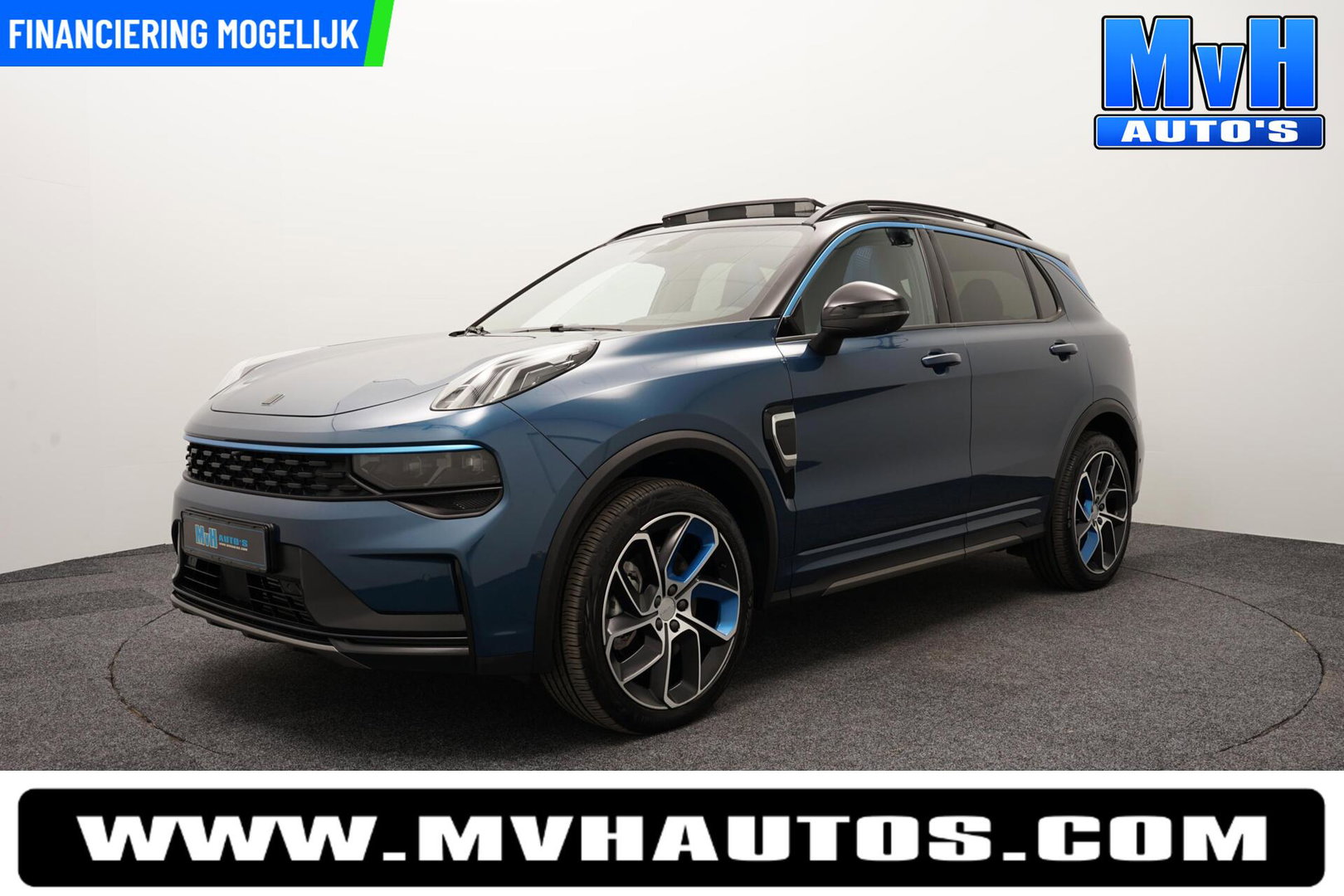 Lynk & Co 01 1.5 PHEV|ZWARTE.HEMEL|360ºCAM|PANO|262PK|SOH97%