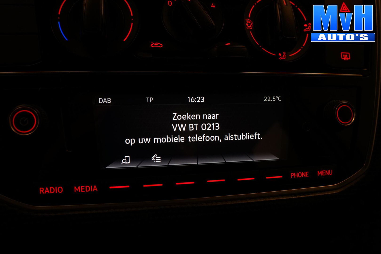 Volkswagen up! 1.0 BMT move up!|BLUETOOTH|AIRCO|DAB|ORG.NL