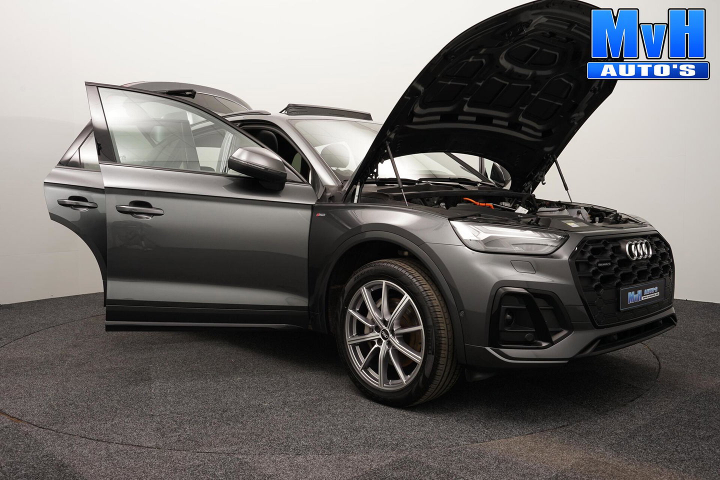 Audi Q5 50 TFSI e S Ed. PHEV|Quattro|PANO|B&O|360°CAM|MATRIX|SOH91%
