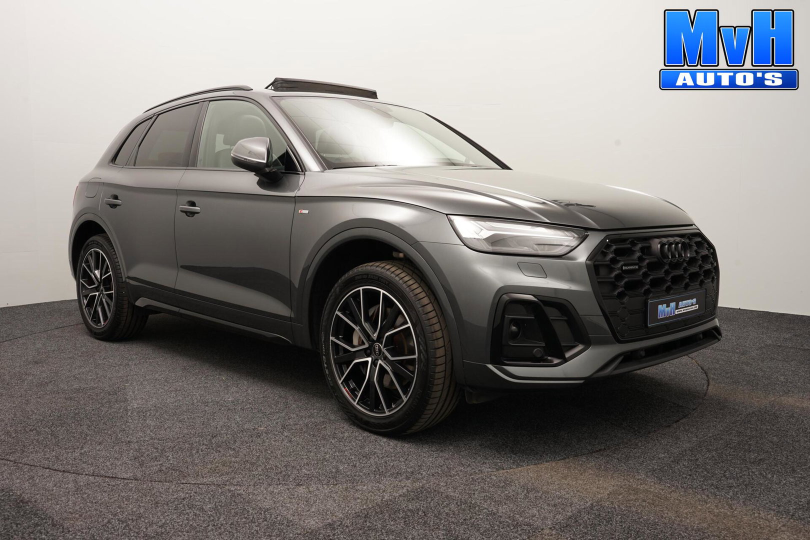 Audi Q5 50 TFSI e S Ed. PHEV|Quattro|300PK|PANO|MATRIX|SOH95%