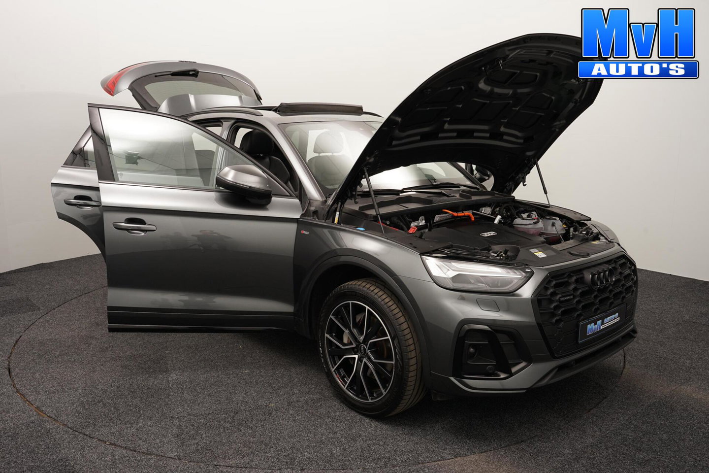 Audi Q5 50 TFSI e S Ed. PHEV|Quattro|300PK|PANO|MATRIX|SOH95%