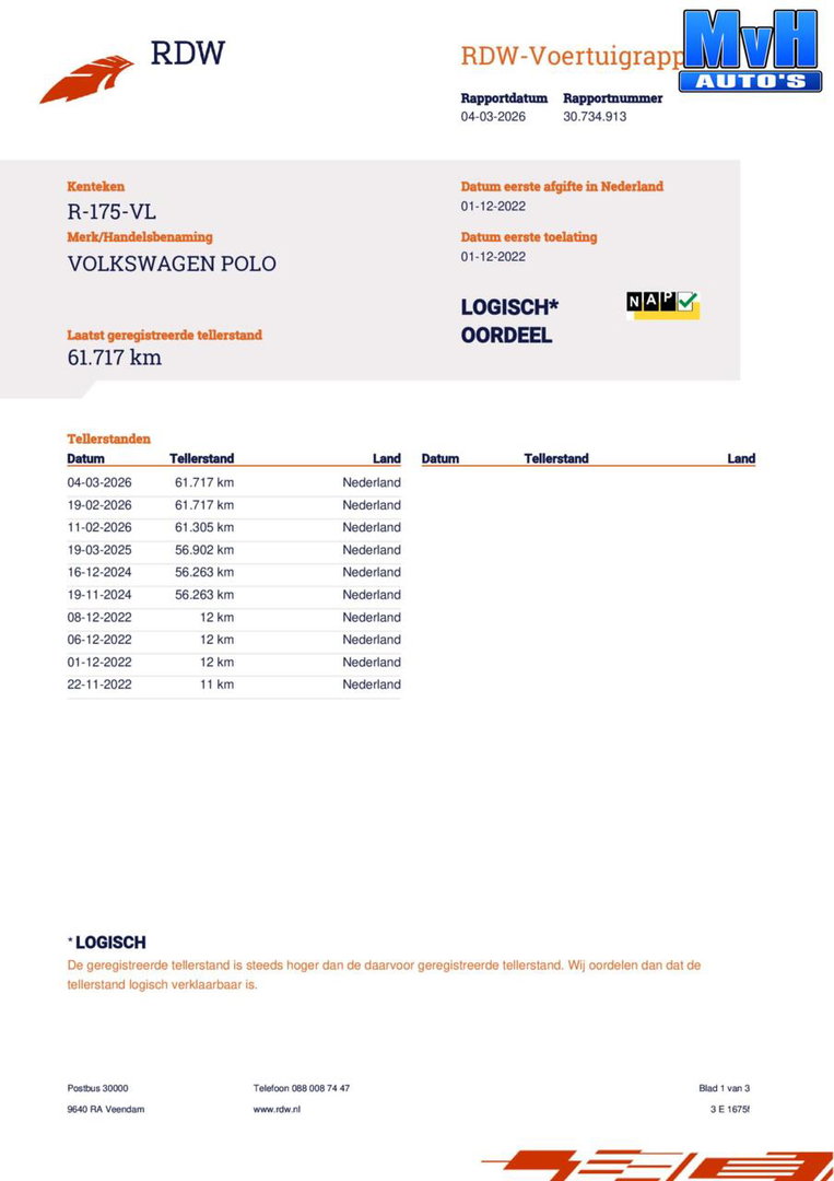 Volkswagen Polo 1.0 TSI R-Line|DSG|ACC|CAMERA|STOELVERW|NAP