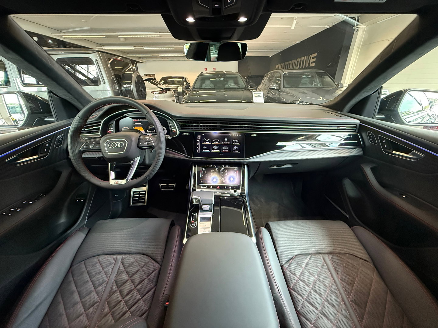 Audi Q8 60 TFSI e quattro S Line Comp Pano|RS Seat|HuD|Memory