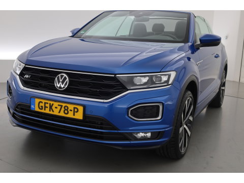 Volkswagen T-Roc Cabrio 1.5 TSI R-Line | Rijklaar! | 2x R-Line | Afn. Trekhaak | Dig. Cockpit | Beats Audio | Adapt. Cruise | Camera+PDC | Stoelverw. | Nav+App. Connect | LED | Climate | Draadloos | Keyless V