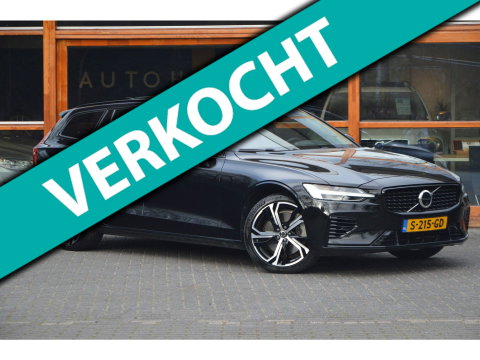 Volvo V60 V60 T6 Hybride Ultimate Dark Long Range | Bowers & Wilkins | Head-Up Display | Panoramadak | Stoel + Stuur Verwarmd |