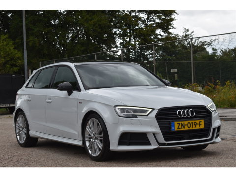 Audi A3 Sportback 1.5 TFSI CoD Sport S Line Edition 150 pk | NL-Auto | Open dak | Carplay | Adapt.Cruise Control | Navi | Full LED | Onderh.historie