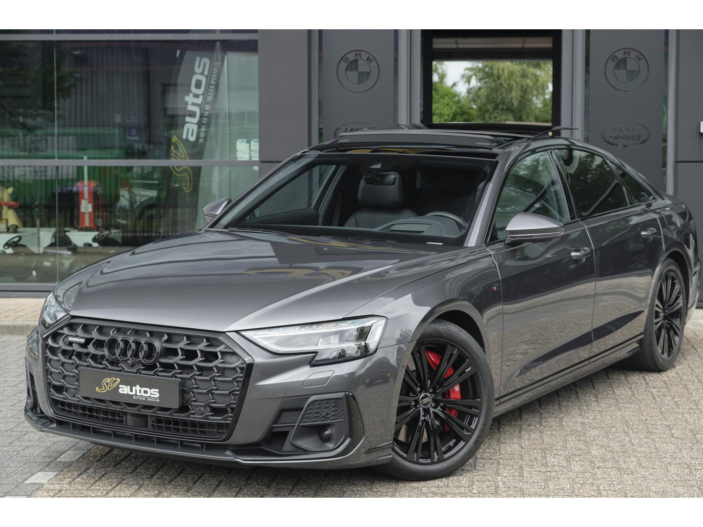 Audi A8 60 TFSIe 462pk S-Line Quattro Panoramdak *BTW* B&O 3d 4-Wielsturing RS stoelen Luchtvering Massage Stoelkoeling