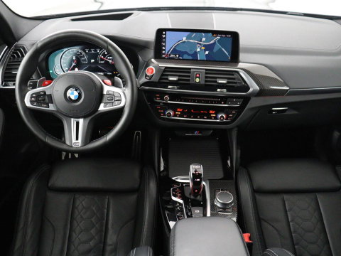 BMW X3 M Competition | Panoramadak | Head-Up | 360 Camera | Adaptive cruise | Leder | Achterbankverwarming | Carplay | Trekhaak | Sfeerverlichting | Harman/Kardon | Navigatie | Keyless | M Sportstoelen | 21'' velgen | Adaptief LED
