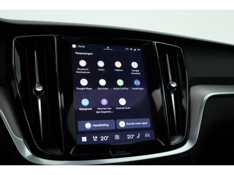 Volvo V60 2.0 T6 Plug-in hybrid AWD Plus Dark | Pano | HUD | Memory Seats | 360cam | 19'' | Leder | Bliss | Pilot Assist | H&K Audio