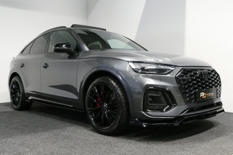 Audi Q5 Sportback 50 TFSI e S edition Competition / S-Line / SQ5 Diffuser / Maxton Design Bodykit V.2 / Panoramadak / Matrix LED / Rondomzichtcamera / Ambienteverlichting / Apple Carplay - Android Auto / Stoelverwarming / Audi Sound System / Dodehoek detectie / A