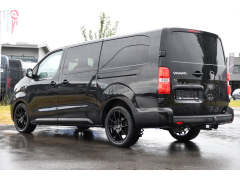 Opel Vivaro 2.2 BlueHDI L3 DC Black Edition FULL OPTIONS! Adaptieve Cruise, Camera, Virtual, 2 x Schuifdeur, Leder, Stuur/Stoel verwarming, 180pk, Automaat, LED, Uniek!