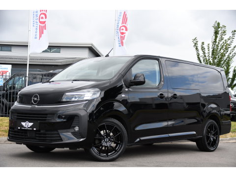 Opel Vivaro 2.2 BlueHDI L3 DC Black Edition FULL OPTIONS! Adaptieve Cruise, Camera, Virtual, 2 x Schuifdeur, Leder, Stuur/Stoel verwarming, 180pk, Automaat, LED, Uniek!