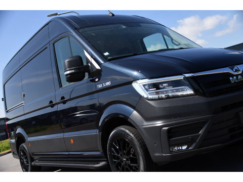 MAN TGE 3.180 35 2.0 L3H3 PB Edition Adaptieve Cruise, Camera, Carplay, LED, Clima, Stoelverwarming, Sensoren, Trekhaak, 177pk, Automaat, Uniek!