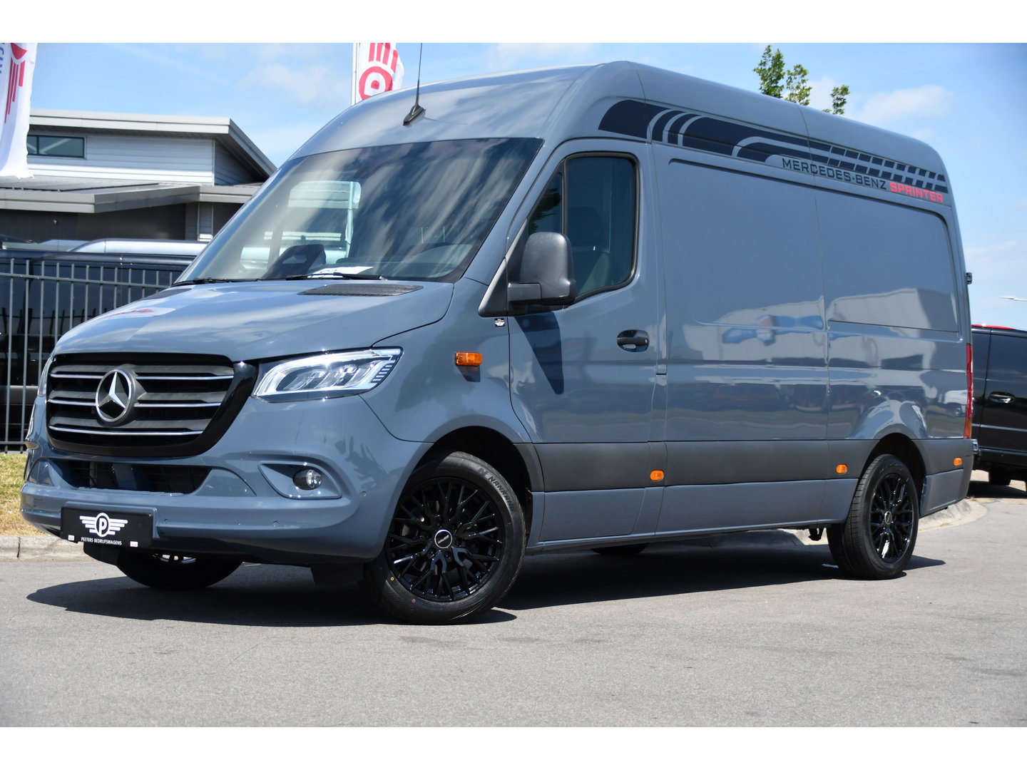 Mercedes-Benz Sprinter 315 1.9 CDI L2 Pro PB Edition FACELIFT! Adaptieve Cruise, Camera, Carplay, LED, Automaat, 10,5'' Mbux, 150pk, Clima, binnenspiegel camera, Uniek!