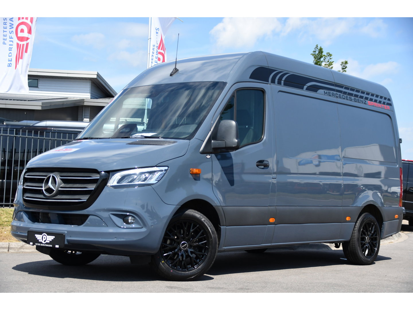 Mercedes-Benz Sprinter 315 1.9 CDI L2 Pro PB Edition FACELIFT! Adaptieve Cruise, Camera, Carplay, LED, Automaat, 10,5'' Mbux, 150pk, Clima, binnenspiegel camera, Uniek!