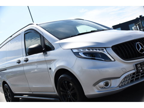 Mercedes-Benz Vito 116 CDI L2 AMG Edition Camera, Cruise, LED, 164pk, Stoelverwarming, Trekhaak, Automaat, Standkachel, Airco, Uniek!