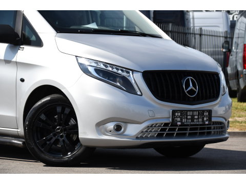 Mercedes-Benz Vito 116 CDI L2 AMG Edition Camera, Cruise, LED, 164pk, Stoelverwarming, Trekhaak, Automaat, Standkachel, Airco, Uniek!