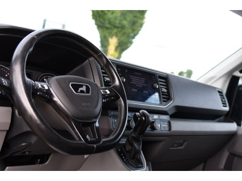 MAN TGE 3.140 35 2.0 L3H3 PB Edition Adaptieve Cruise, Camera, Carplay, LED, 2 x Schuifdeur, Clima, Stoelverwarming, Automaat, Sensoren, Trekhaak, 140pk, Uniek!