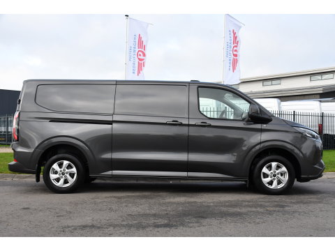 Ford E-Transit Custom 340 L2H1 Limited 65 kWh Virtual, Adaptieve Cruise, Camera, Carplay, Stoelverwarming, LED, 218pk, NAVI, Uniek!