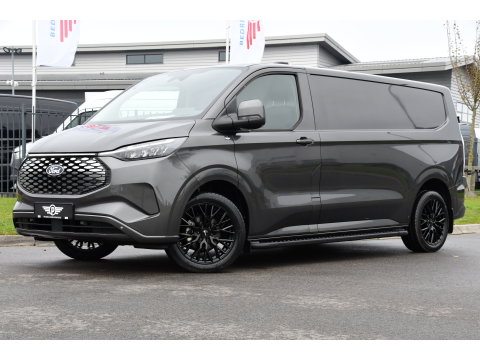 Ford E-Transit Cust. 340 L2H1 Limited 65 kWh PB Edition Virtual, Adaptieve Cruise, Camera, Carplay, Stoelverwarming, LED, 218pk, NAVI, Uniek!