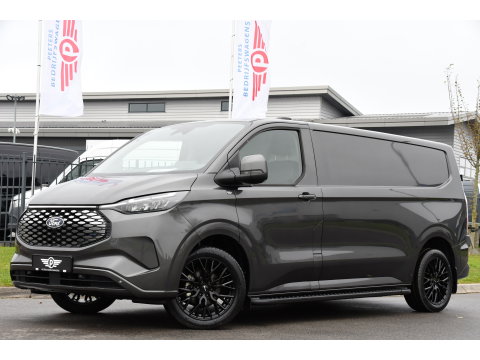 Ford E-Transit Cust. 340 L2H1 Limited 65 kWh PB Edition Virtual, Adaptieve Cruise, Camera, Carplay, Stoelverwarming, LED, 218pk, NAVI, Uniek!
