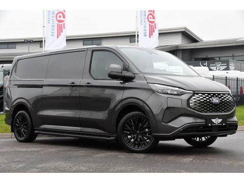 Ford E-Transit Cust. 340 L2H1 Limited 65 kWh PB Edition Virtual, Adaptieve Cruise, Camera, Carplay, Stoelverwarming, LED, 218pk, NAVI, Uniek!