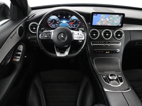 Mercedes-Benz C-Klasse Estate 180 Business Solution | Panoramadak | Half leder | Stoelverwarming | Virtueel dashboard | 360 Camera | Park assist | Climate control | Cruise control |