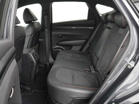Hyundai Tucson 1.6 T-GDI HEV N Line | Leder/alcantara | Stoelkoeling | Stuur/stoel verwarming | Adaptive cruise | 360 camera | Carplay | Krell sound | Full LED |