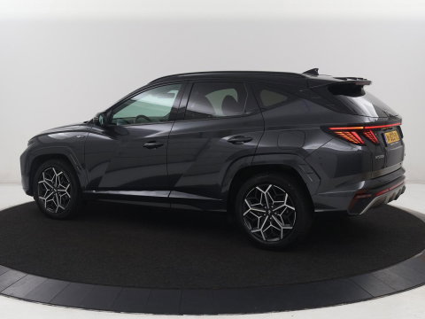 Hyundai Tucson 1.6 T-GDI HEV N Line | Leder/alcantara | Stoelkoeling | Stuur/stoel verwarming | Adaptive cruise | 360 camera | Carplay | Krell sound | Full LED |