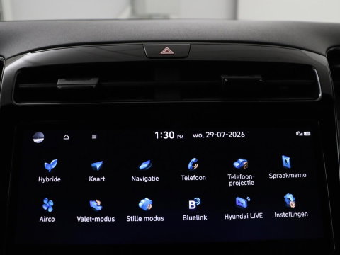 Hyundai Tucson 1.6 T-GDI HEV N Line | Leder/alcantara | Stoelkoeling | Stuur/stoel verwarming | Adaptive cruise | 360 camera | Carplay | Krell sound | Full LED |