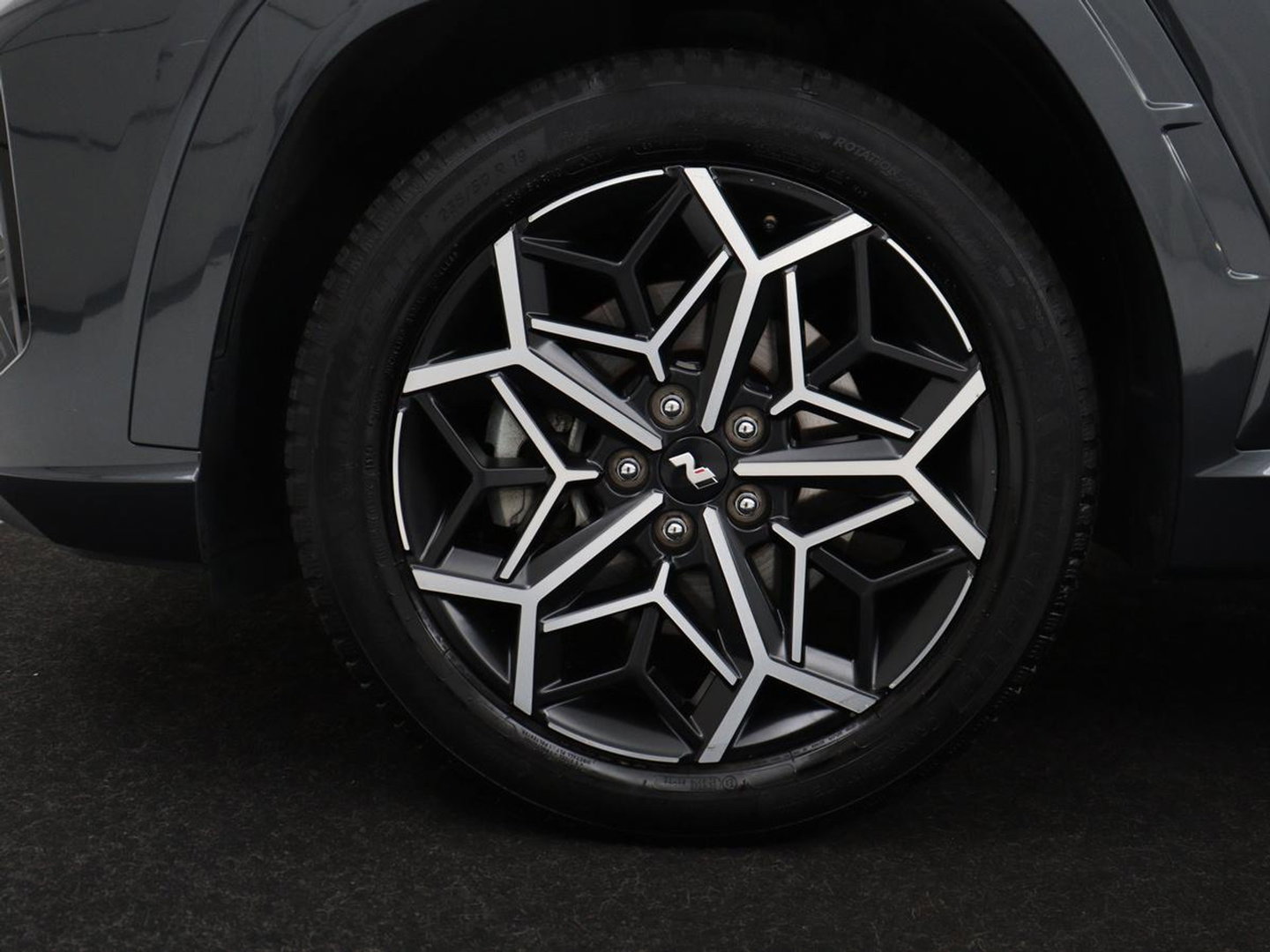 Hyundai Tucson 1.6 T-GDI HEV N Line | Leder/alcantara | Stoelkoeling | Stuur/stoel verwarming | Adaptive cruise | 360 camera | Carplay | Krell sound | Full LED |