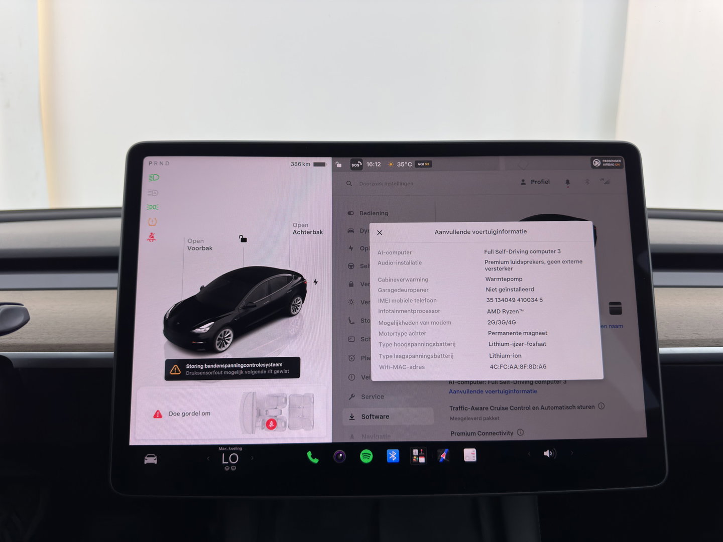 Tesla Model 3 Standard RWD Plus 60 kWh [3-Fase-11kW] (INCL-BTW) Aut. *PANO | AUTOPILOT | LEATHER | KEYLESS | FULL-LED | MEMORY-PACK | TOPVIEW | DAB | CARPLAY | DIGI-COCKPIT | LANE-ASSIST | HEATED- COMFORTSEATS | 19"ALU*