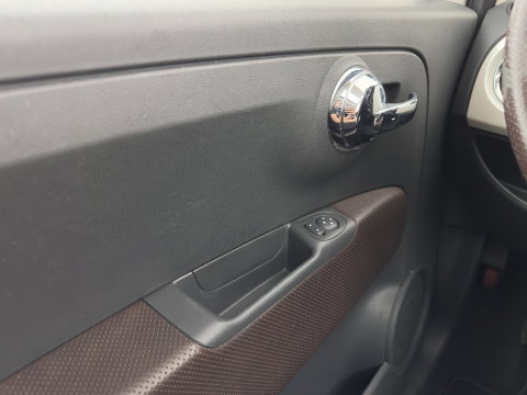 Fiat 500 1.4-16V Pop *PANO | LEATHER-FABRIC | CARPLAY | AIRCO | PRIVACY-GLASS | 18''ALU*