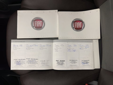 Fiat 500 1.4-16V Pop *PANO | LEATHER-FABRIC | CARPLAY | AIRCO | PRIVACY-GLASS | 18''ALU*