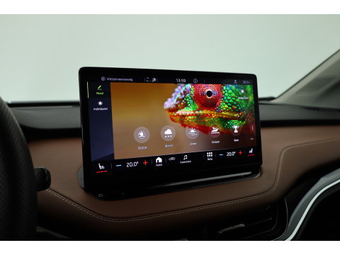 Škoda Enyaq iV 60 | RIJKLAAR!! | Warmtepomp | Adapt. Cruise | Trekhaak | Stoel- Stuurverw. | Memory | Keyless
