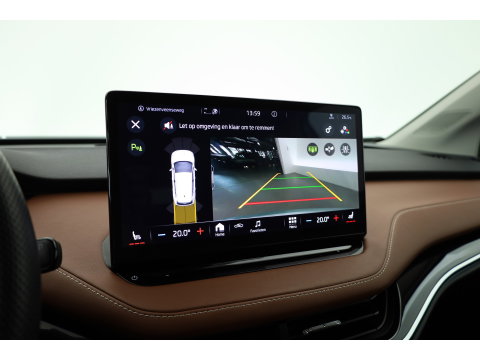 Škoda Enyaq iV 60 | RIJKLAAR!! | Warmtepomp | Adapt. Cruise | Trekhaak | Stoel- Stuurverw. | Memory | Keyless