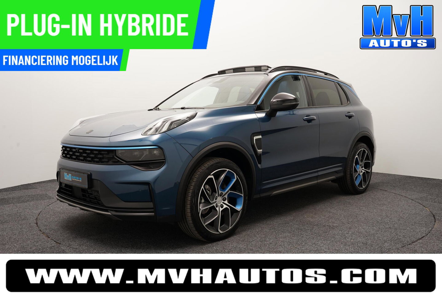 Lynk & Co 01 1.5 PHEV|ZWARTE.HEMEL|360ºCAM|PANO|262PK|SOH97%