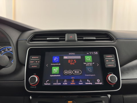 Nissan Leaf Acenta 40 kWh Aut. *HEATPUMP | ADAPTIVE-CRUISE | KEYLESS | TOPVIEW | NAVI-FULLMAP | BLINDSPOT | DAB+ | HEATED-COMFORTSEATS | DIGI-COCKPIT | PRIVACYGLASS | 16"ALU*