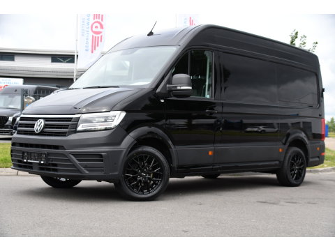 Volkswagen Crafter 35 2.0 TDI L3H3 Highline Black Edition Camera, Cruise, Carplay, LED, Clima, Automaat, Trekhaak, Sensoren, Uniek!