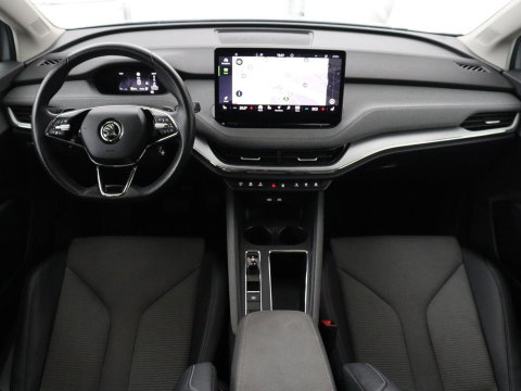 Škoda Enyaq iV 60 | SOH 92,4% | Panoramadak | Stoel/stuur verwarming | Half leder | Adaptive cruise | Carplay | Virtueel dashboard | Sfeerverlichting | Climate control | Camera | Park assist |