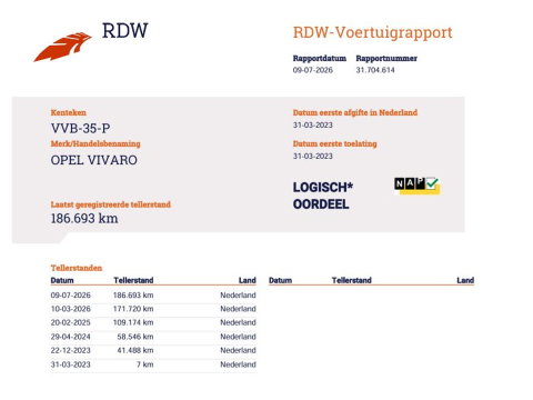 Opel Vivaro 1.5 BlueHDi 102pk Euro 6 - Extra Lang L3 - Trekhaak - Camera